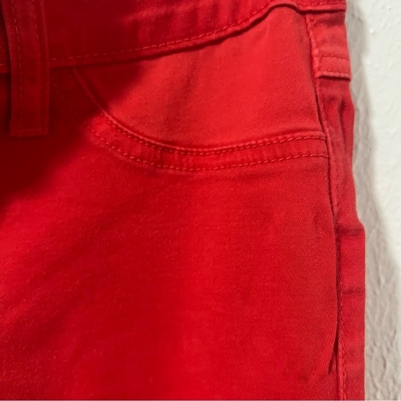 Cello Womens Red Skinny Stretch Jeans Size 7 Cotton Spandex Statement EUC - Picture 3 of 9